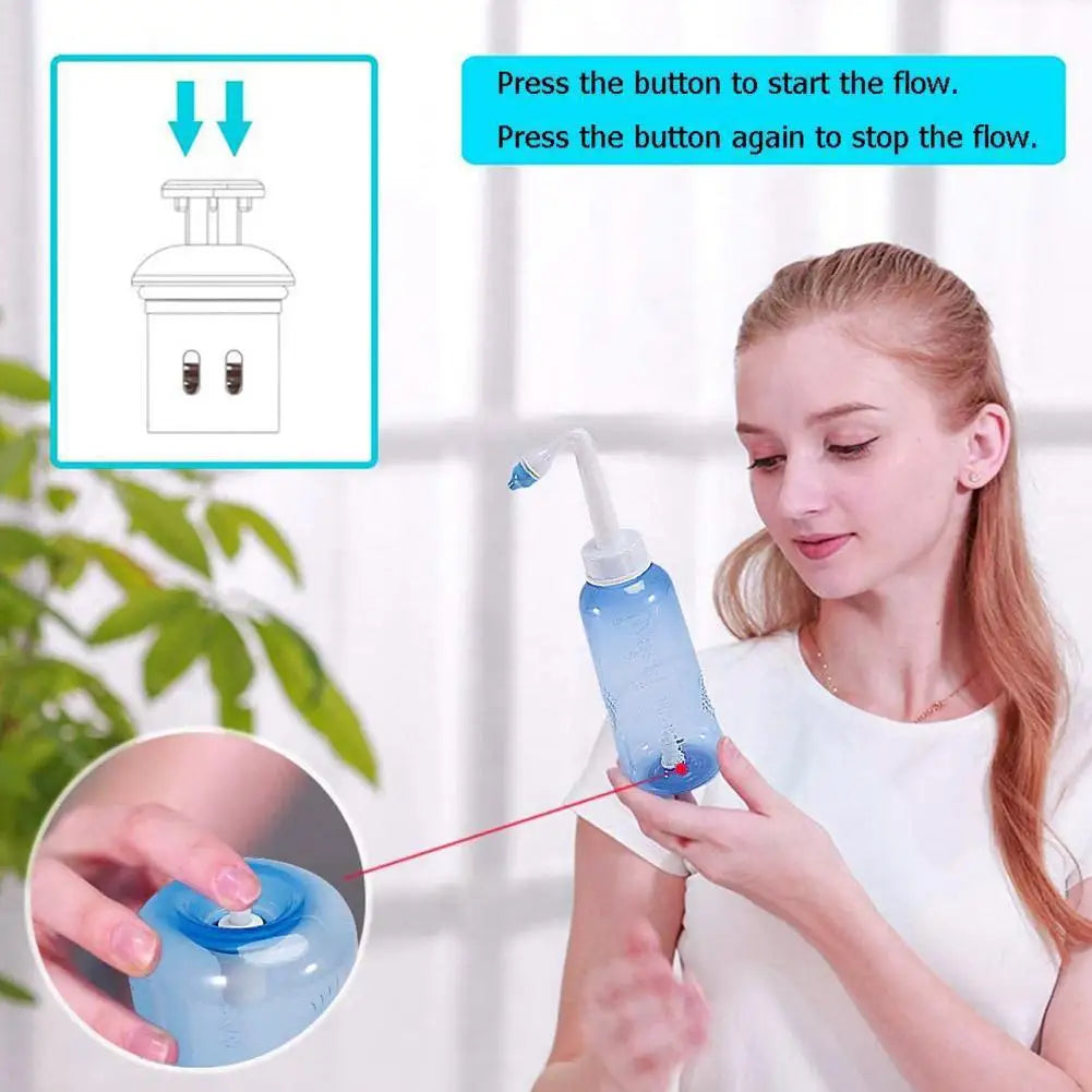 nasal rinse bottle